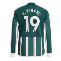 Koszulka piłkarska Manchester United Raphael Varane #19 Strój wyjazdowy 2023-24 tanio Długi Rękaw
